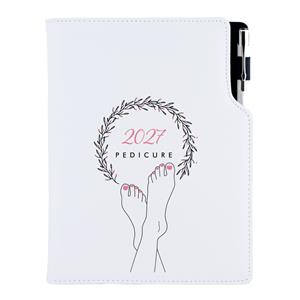 Diář DESIGN denní B6 2027 - Pedikúra