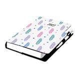 Diář DESIGN denní B6 2027 - Pírka