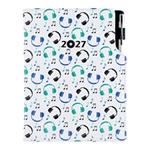 Diář DESIGN denní B6 2027 polský - Music