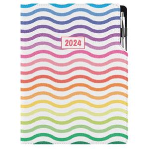 Diář DESIGN týdenní A4 2024 - Barvy