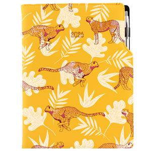 Diář DESIGN týdenní A4 2026 polský - žlutá - Gepard