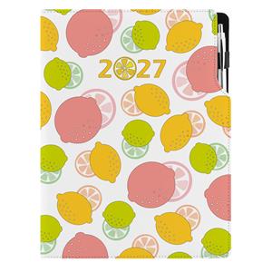 Diář DESIGN týdenní A4 2027 - Citron
