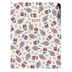 Diář DESIGN týdenní A4 2027 - Jeřabina