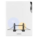 Diář DESIGN týdenní A4 2027 - Londýn