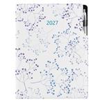 Diář DESIGN týdenní A4 2027 - Luční kvítí