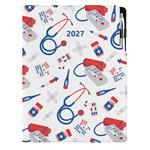 Diář DESIGN týdenní A4 2027 polský - Doktor