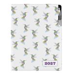 Diář DESIGN týdenní A4 2027 polský - Kolibřík