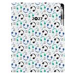 Diář DESIGN týdenní A4 2027 polský - Music