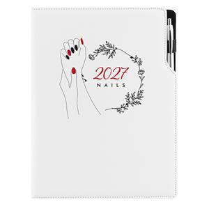 Diář DESIGN týdenní A4 2027 polský - Nails