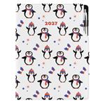 Diář DESIGN týdenní A4 2027 polský - Tučňák