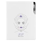 Diář DESIGN týdenní A4 2027 - Relax