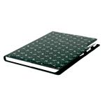 Diář DESIGN tydenní A4 2027 - zelená - Větvičky