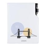 Diář DESIGN týdenní A5 2027 český - Londýn