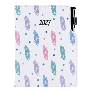 Diář DESIGN týdenní A5 2027 český - Pírka