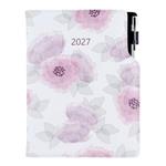 Diář DESIGN týdenní A5 2027 český - Pivoňka