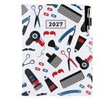 Diář DESIGN týdenní A5 2027 polský - KADEŘNICKÝ Barber