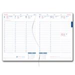 Diář DESIGN týdenní B5 2026 český - černá - Zebra