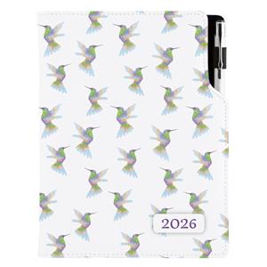 Diář DESIGN týdenní B5 2026 - Kolibřík