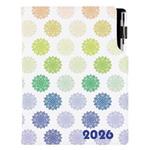 Diář DESIGN týdenní B5 2026 - Mandala barevná