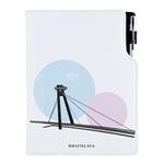 Diář DESIGN týdenní B5 2027 - Bratislava