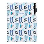 Diář DESIGN týdenní B5 2027 - Fotbal