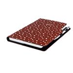 Diář DESIGN tydenní B5 2027 - hnědá - Puntíky