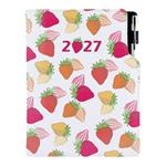 Diář DESIGN týdenní B5 2027 - Jahoda