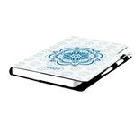 Diář DESIGN týdenní B5 2027 - Mandala modrá
