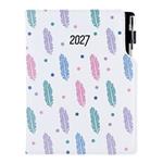 Diář DESIGN týdenní B5 2027 polský - Pírka