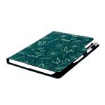 Diář DESIGN týdenní B6 2025 - zelená - Květiny