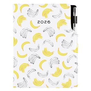 Diář DESIGN týdenní B6 2026 - Banán