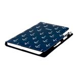 Diář DESIGN týdenní B6 2026 - modrá - Námořník - kotvy