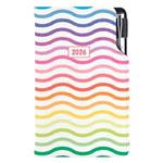 Diář DESIGN tydenní kapesní 2026 polský - Barvy