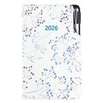 Diář DESIGN tydenní kapesní 2026 polský - Gypsophila