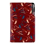 Diář DESIGN tydenní kapesní 2027 - bordó - Jeřáb