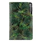 Diář DESIGN tydenní kapesní 2027 - černá - Kapradina