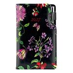 Diář DESIGN týdenní kapesní 2027 český - černá - Květy