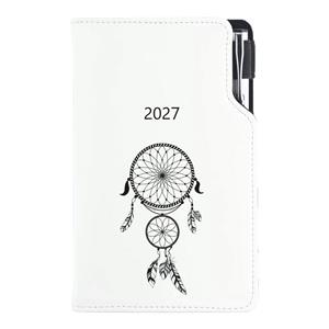 Diář DESIGN týdenní kapesní 2027 český - Lapač snů