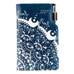 Diář DESIGN týdenní kapesní 2027 český - modrá - Ornament