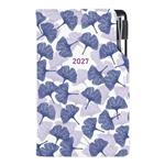 Diář DESIGN tydenní kapesní 2027 - Ginkgo
