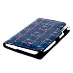 Diář DESIGN tydenní kapesní 2027 - modrá - Flamingo