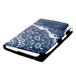 Diář DESIGN tydenní kapesní 2027 - modrý - ornament