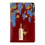 Diář DESIGN týdenní kapesní 2027 polský - bordó - Víno