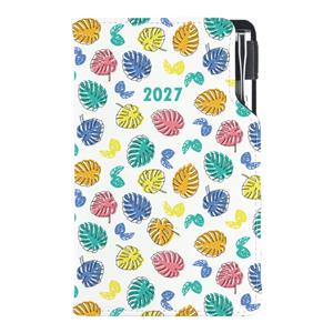Diář DESIGN tydenní kapesní 2027 polský - Listy