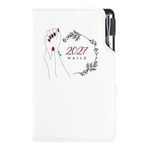 Diář DESIGN tydenní kapesní 2027 polský - Nails
