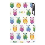 Diář DESIGN tydenní kapesní 2027 polský - Sova