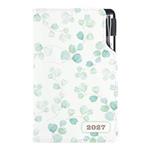 Diář DESIGN týdenní kapesní 2027 slovenský - Akvarel