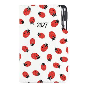 Diář DESIGN týdenní kapesní 2027 slovenský - Beruška