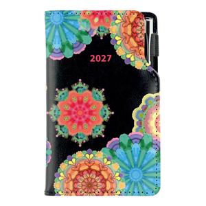 Diář DESIGN týdenní kapesní 2027 slovenský - černá - Kaleidoskop