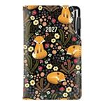 Diář DESIGN týdenní kapesní 2027 slovenský - černá - Liška